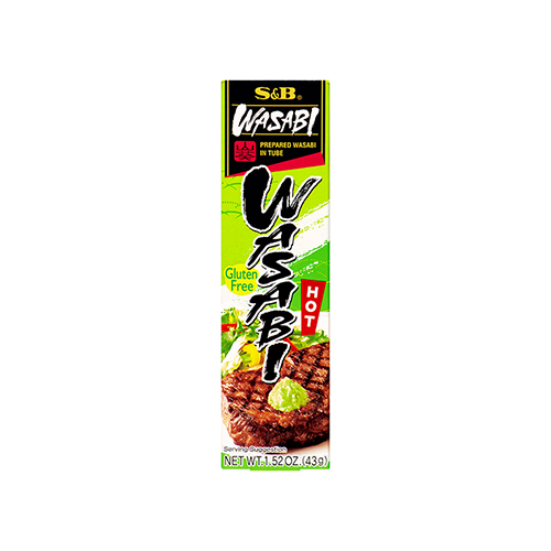 PREPARED WASABI IN TUBE 43G ねりわさび – New Hatchin Japanese PREPARED WASABI IN TUBE 43G ねりわさび – New Hatchin Japanese